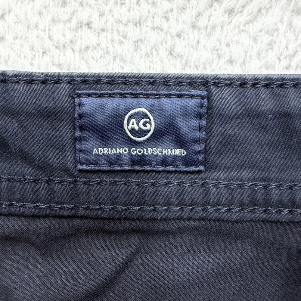 AG Adriano Goldschmied The Graduate Tailored Leg Navy Blue Pant 32x34 1174SUDNNY